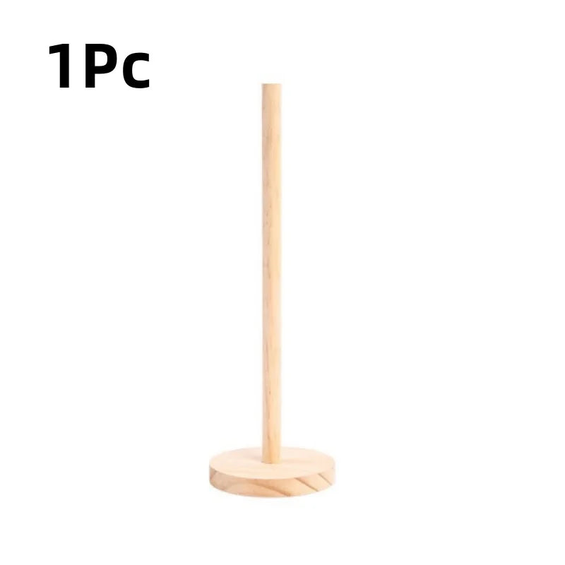 Wooden Paper Towel Dispenser for Kitchen & Bathroom