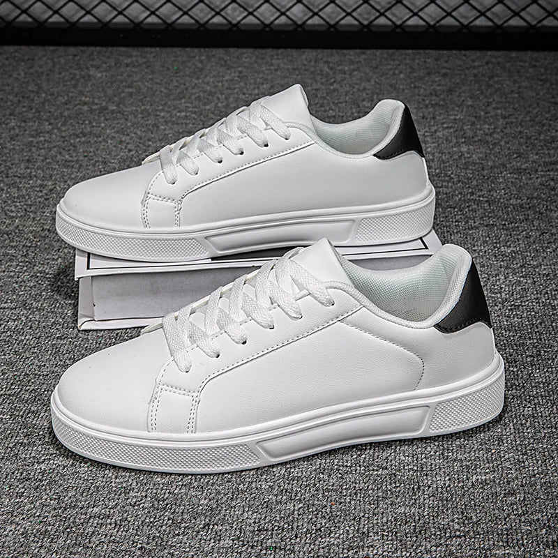 Men’s Fashion Casual Vulcanized PU Leather Shoes