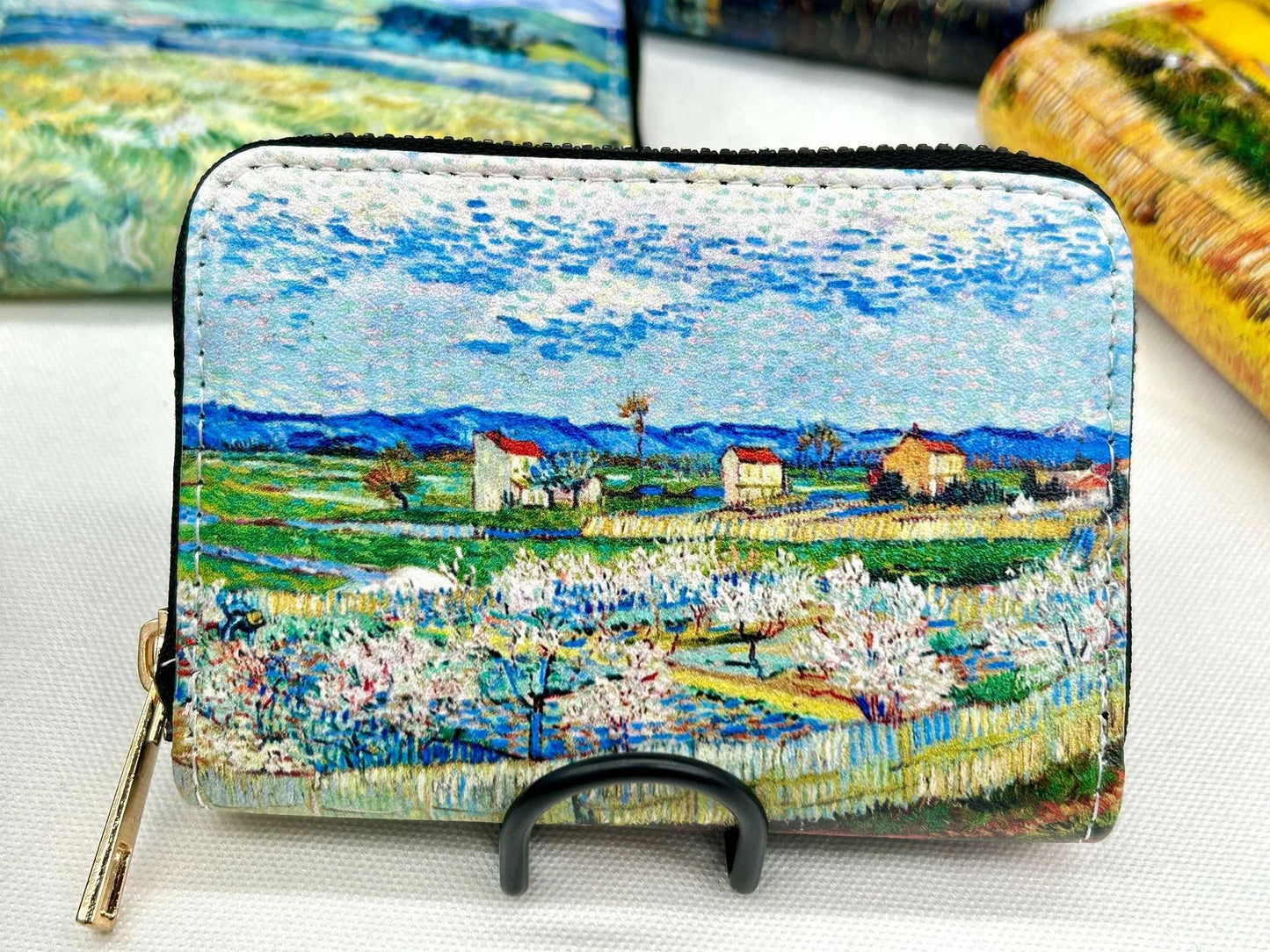 Premium Vegan Leather Van Gogh Wallet for Men & Women