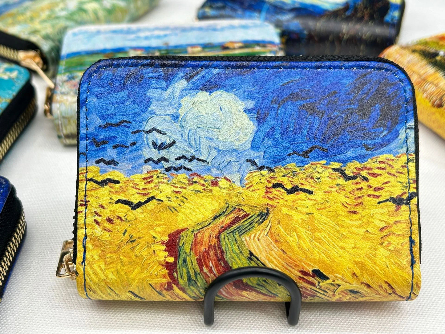 Premium Vegan Leather Van Gogh Wallet for Men & Women