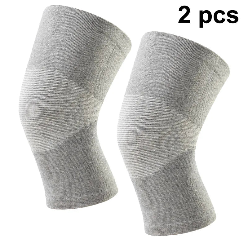 Bamboo Charcoal Thermal Knee Sleeves for Sports & Recovery
