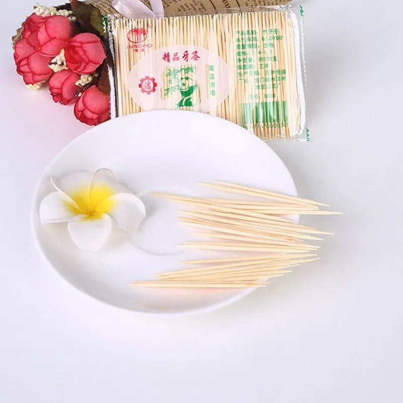 Eco Household Bamboo Disposable Toothpick Set