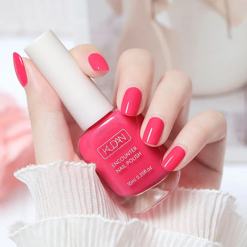 Water-Based Peel-Off Nail Polish for Easy Removal