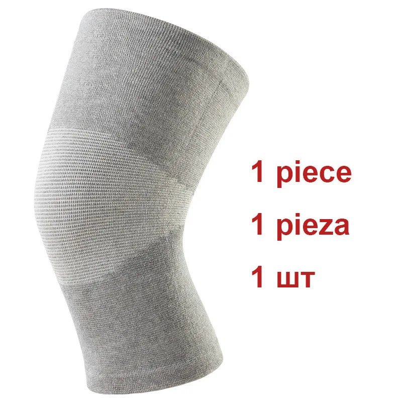 Bamboo Charcoal Thermal Knee Sleeves for Sports & Recovery