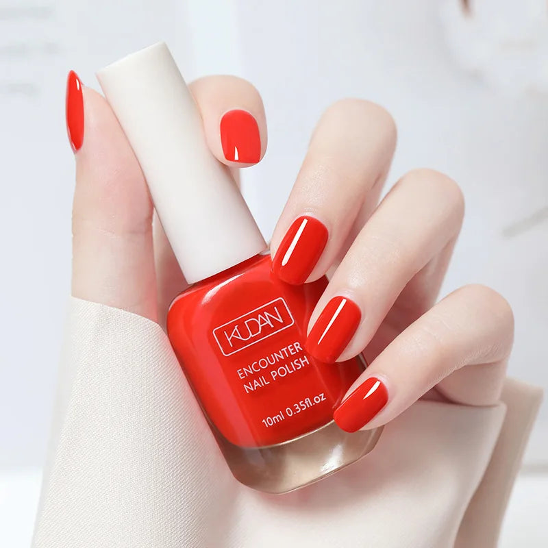Water-Based Peel-Off Nail Polish for Easy Removal
