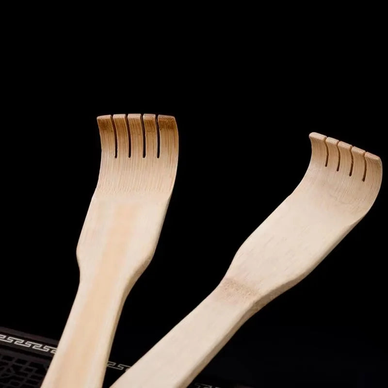 Natural Bamboo Back Scratcher Anti-Itch Massage Tool