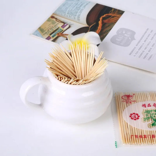 Eco Household Bamboo Disposable Toothpick Set