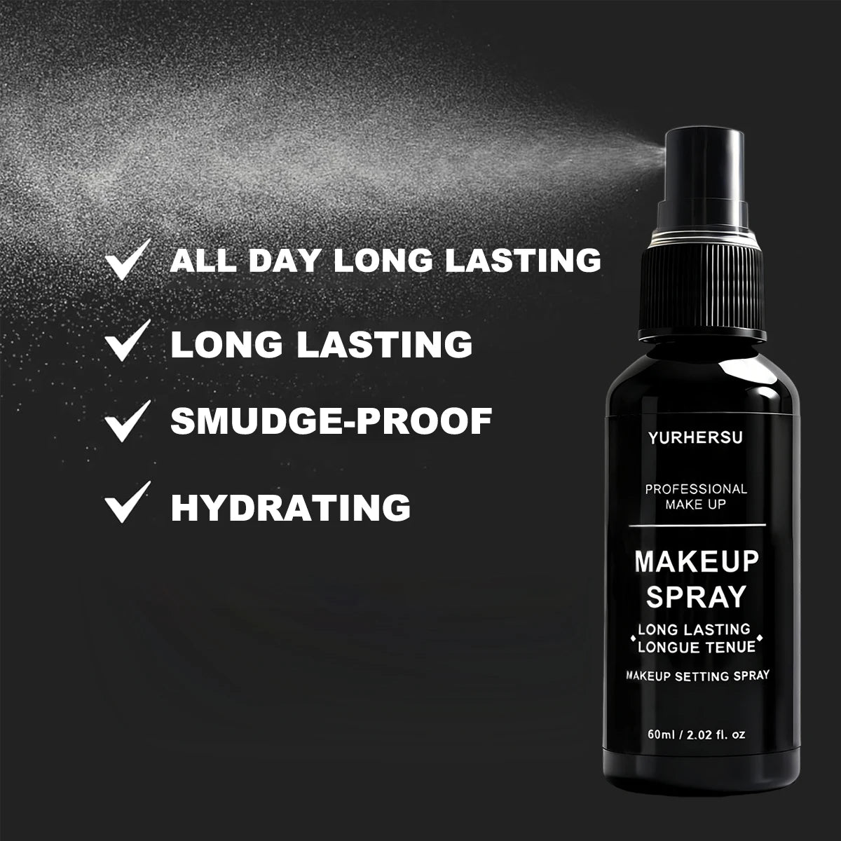 Long Lasting Matte Setting Spray for Oil Control