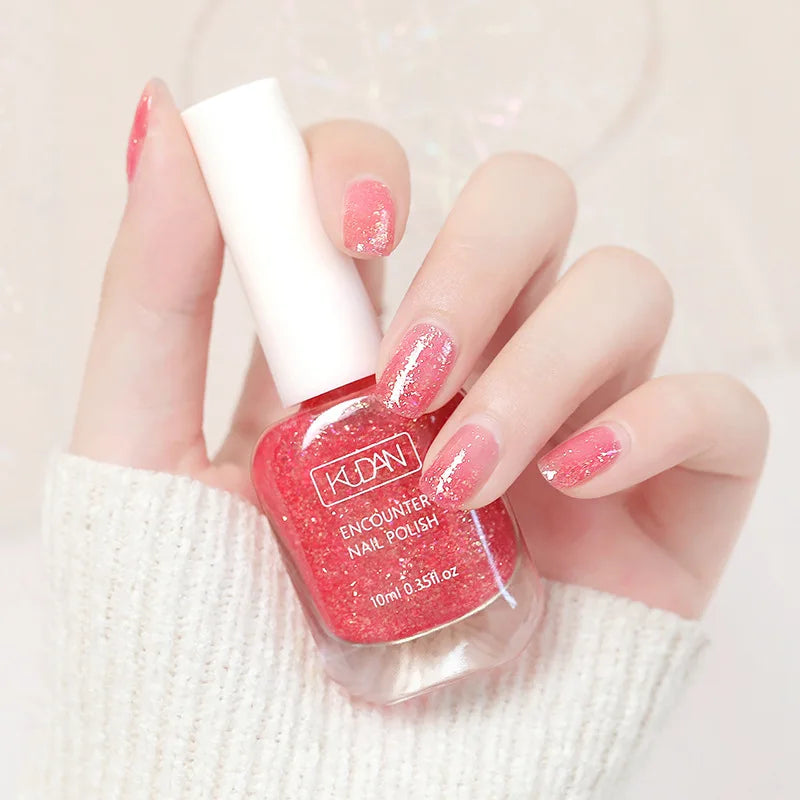 Water-Based Peel-Off Nail Polish for Easy Removal