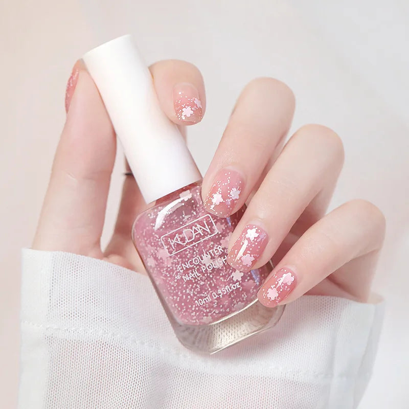 Water-Based Peel-Off Nail Polish for Easy Removal
