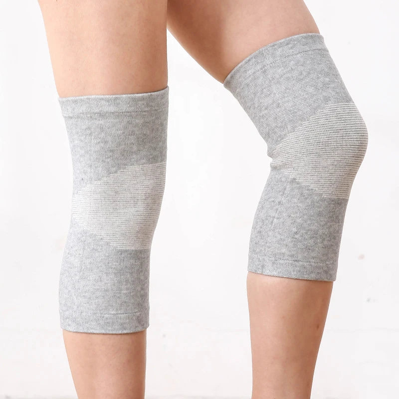 Bamboo Charcoal Thermal Knee Sleeves for Sports & Recovery
