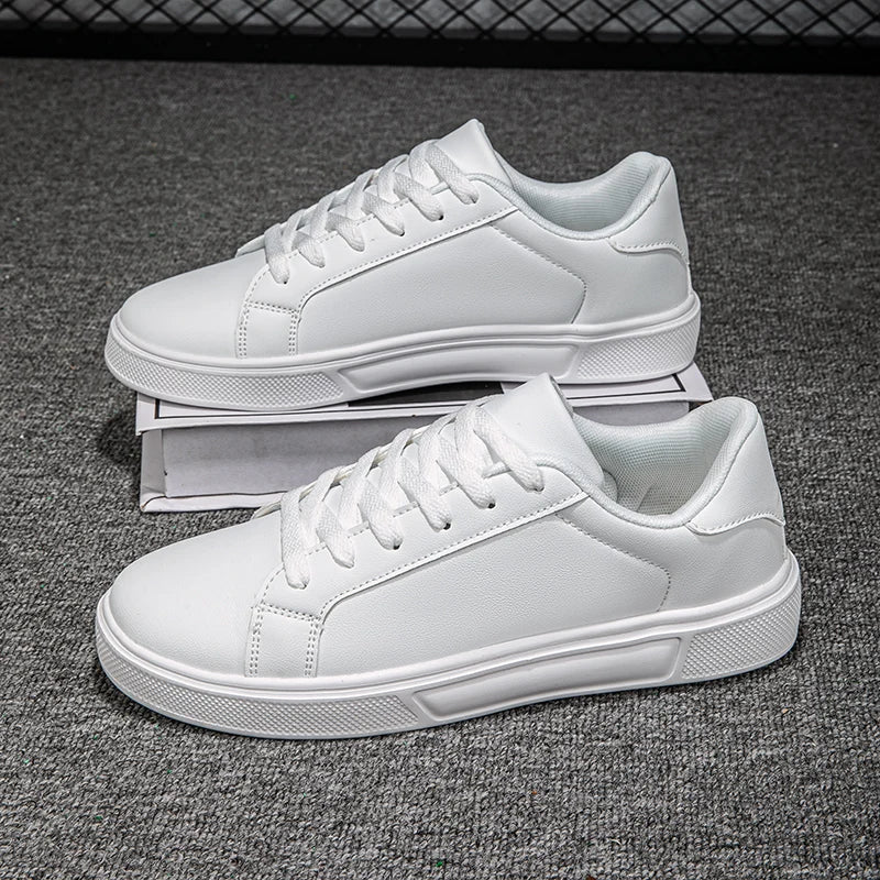 Men’s Fashion Casual Vulcanized PU Leather Shoes
