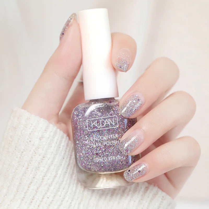 Water-Based Peel-Off Nail Polish for Easy Removal