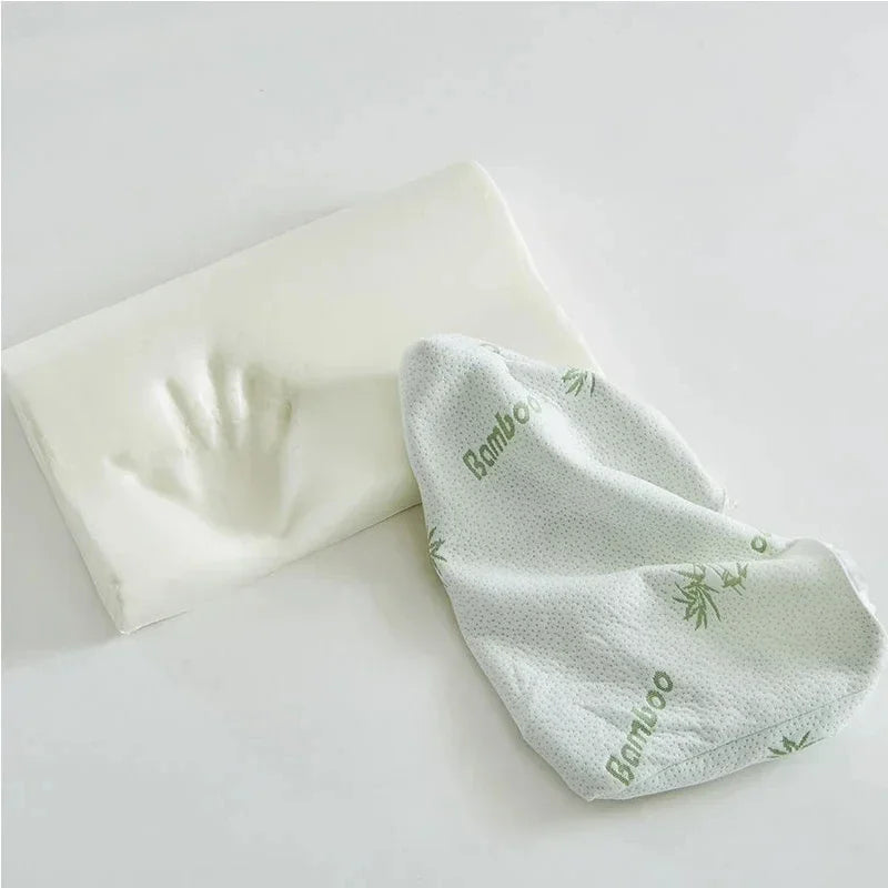 Bamboo Fiber Memory Foam Pillow for Neck Support