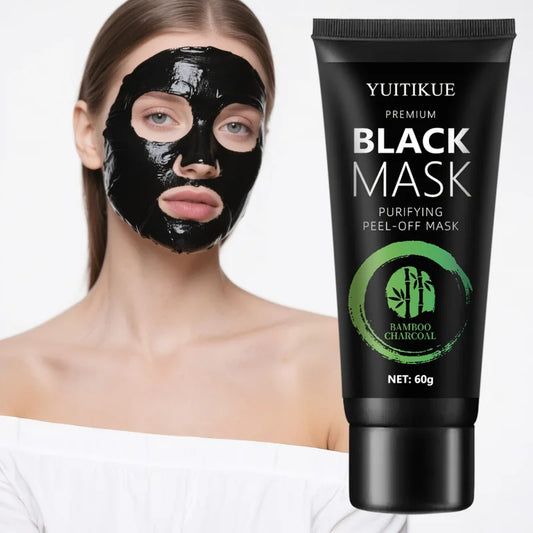 Blackhead Removal Bamboo Charcoal Mask with Hyaluronic Acid