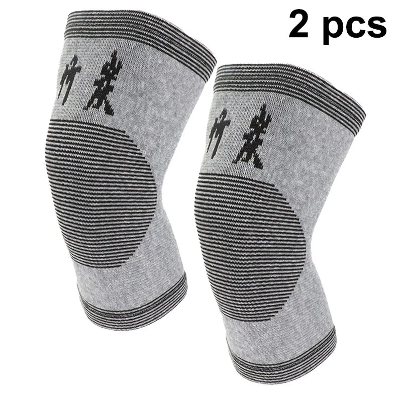 Bamboo Charcoal Thermal Knee Sleeves for Sports & Recovery