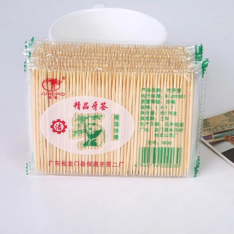 Eco Household Bamboo Disposable Toothpick Set