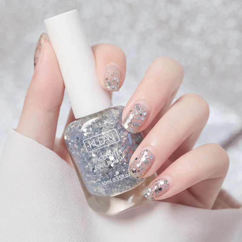 Water-Based Peel-Off Nail Polish for Easy Removal