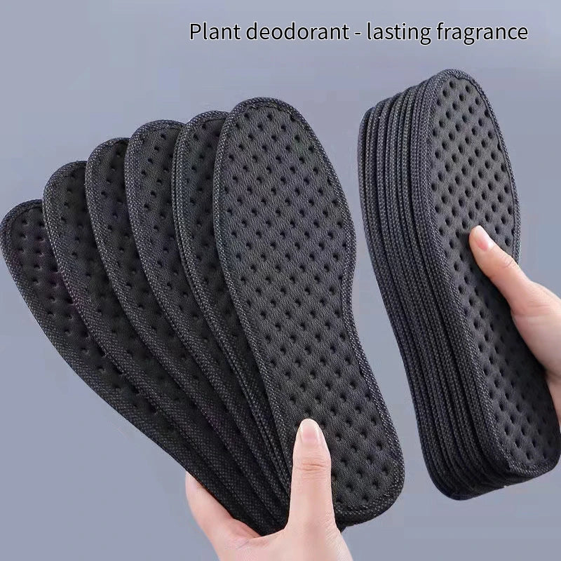 Antibacterial Bamboo Charcoal Insoles for Fresh Feet