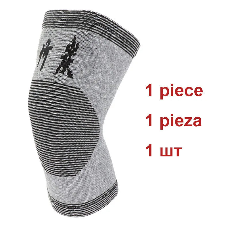 Bamboo Charcoal Thermal Knee Sleeves for Sports & Recovery