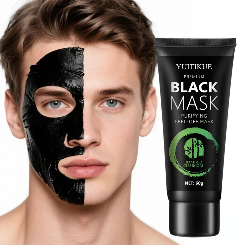 Blackhead Removal Bamboo Charcoal Mask with Hyaluronic Acid