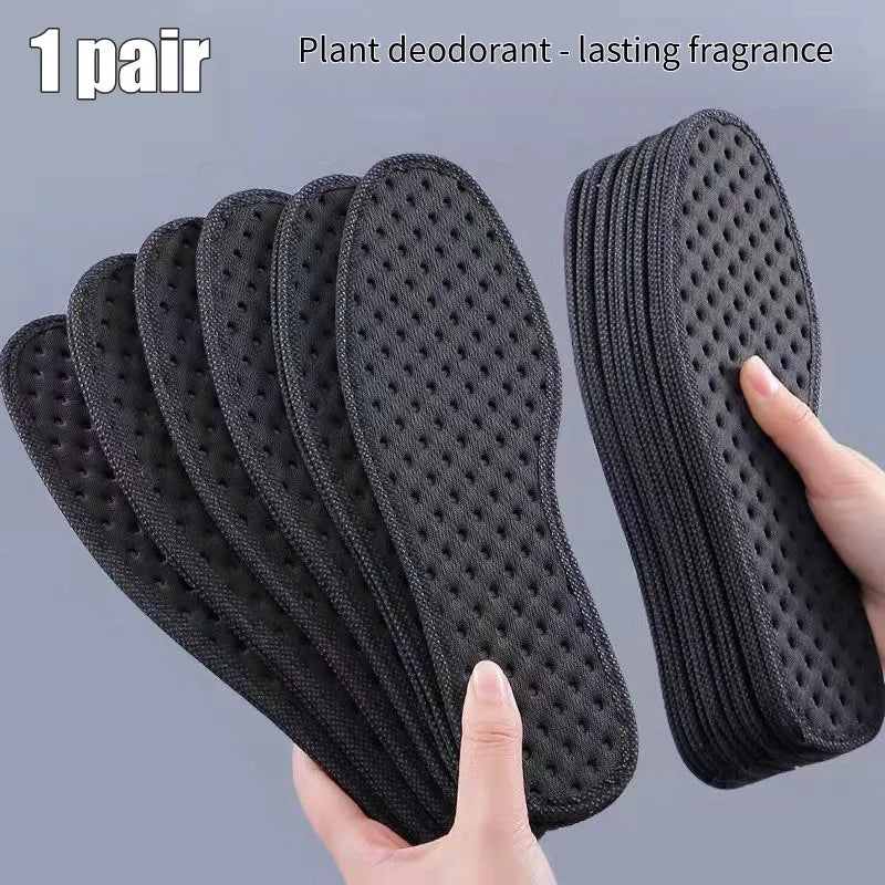Antibacterial Bamboo Charcoal Insoles for Fresh Feet