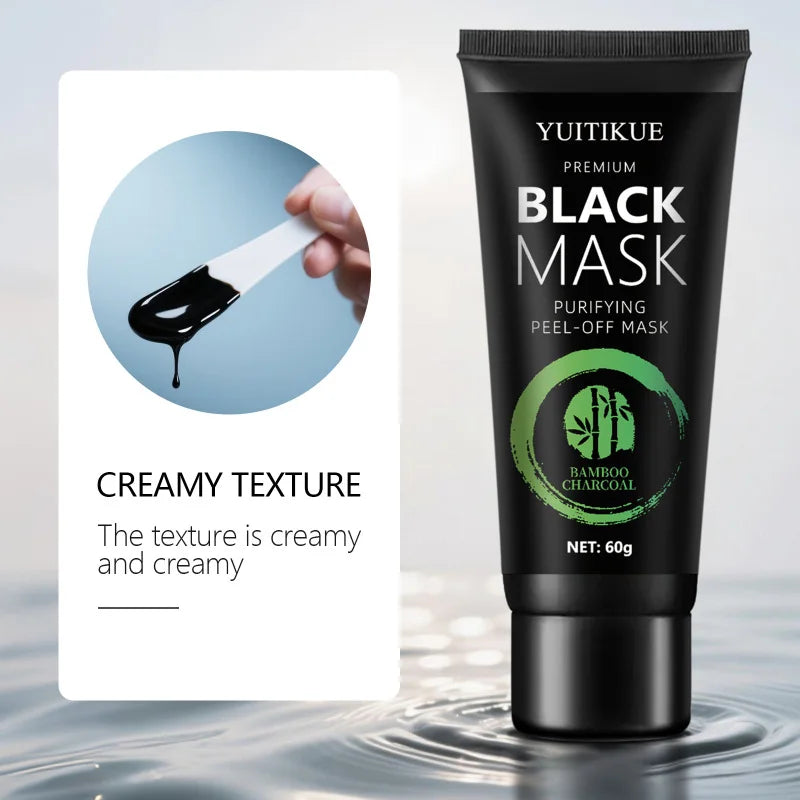 Blackhead Removal Bamboo Charcoal Mask with Hyaluronic Acid