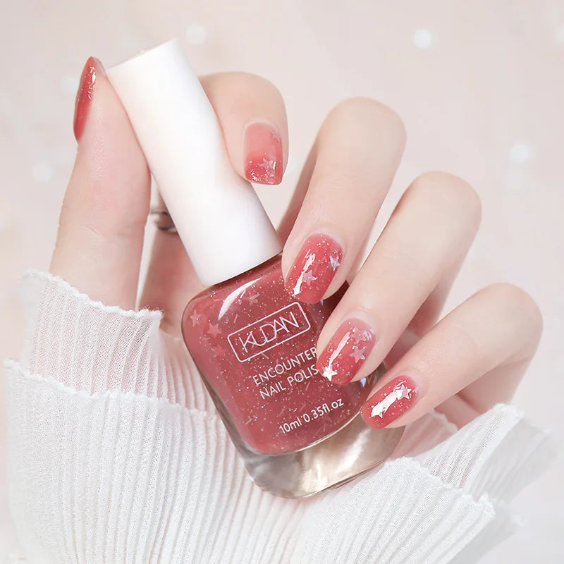 Water-Based Peel-Off Nail Polish for Easy Removal
