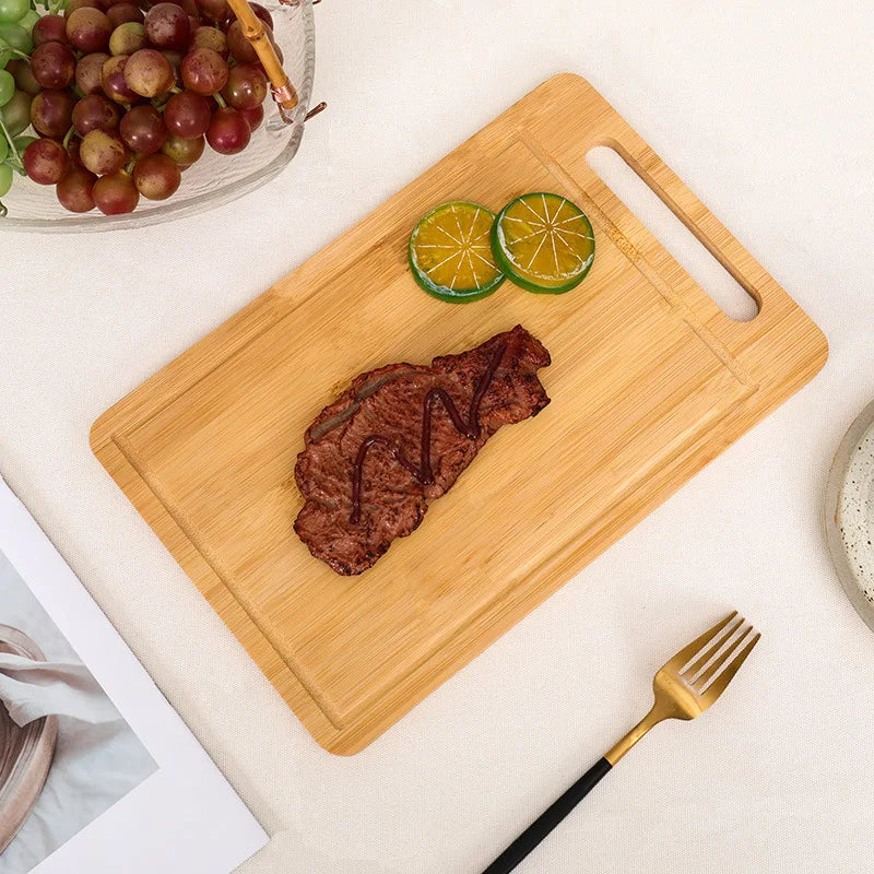Durable Double-Sided Bamboo Food Prep Board